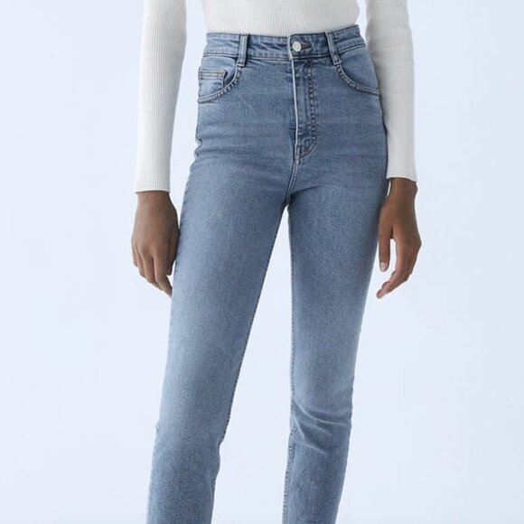 ZARA Vintage Hi-Rise Skinny Jeans 00 - Picture 1 of 9
